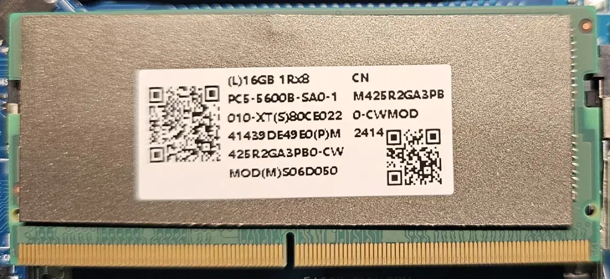 삼성 DDR5-5600 16GB SO-DIMM 노트북용 메모리